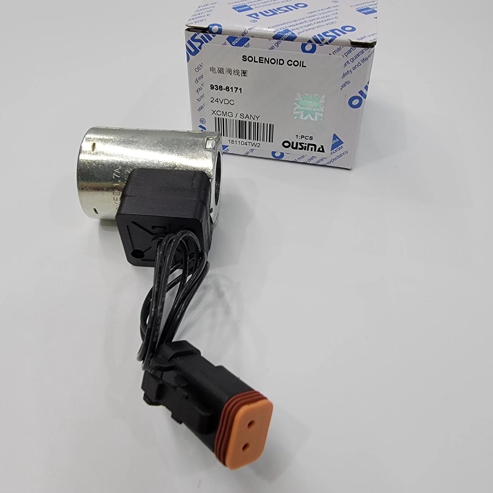 936-6171 Solenoid Valve Coil 24 Volt For XCMG Excavator