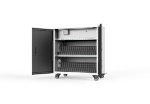 China Movable Intelligent Ipad Charging Cart 36 USB Slots wholesale