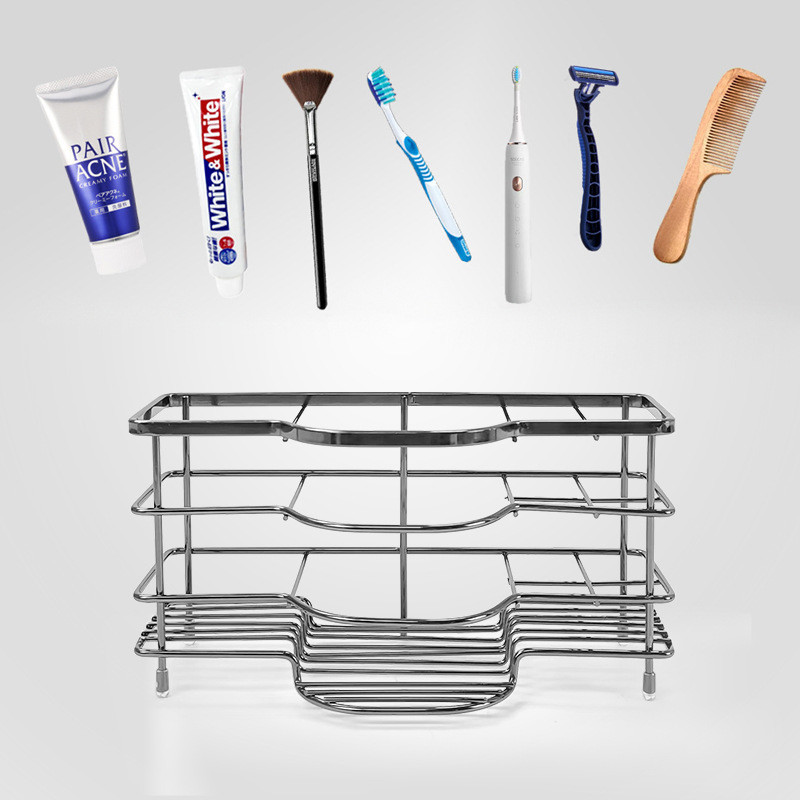 High Capacity Airy and Keep Clean Bathroom Accessories Organizer Toothbrush Holder