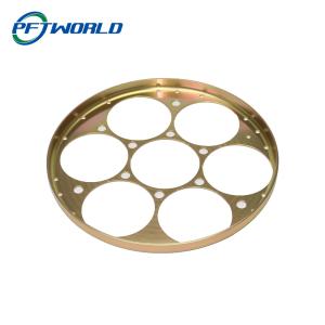 China Custom Precision Brass Accessories Sheet Metal Laser Cutting Parts Fabrication Parts wholesale