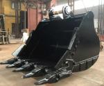 Strength Excavator Digging Bucket Yellow/Black Q355/NM400/Hardox400 New