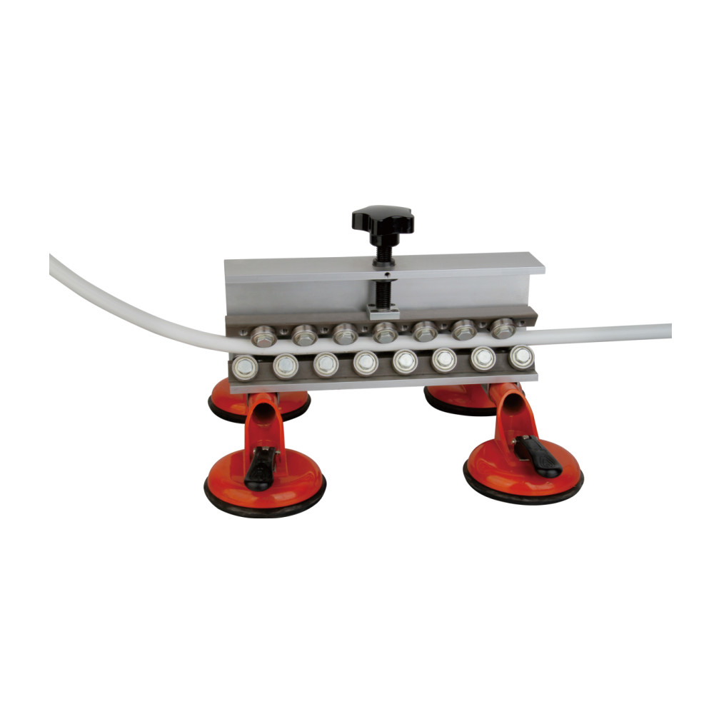 8 Rollers Manual Multilayer Pipe Straightener Aluminum Plastic Tube Straightener With Sucker