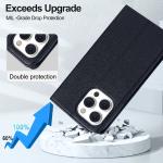 Strap Flip I Phone Cases Leather Card Holder Phone Cover For Samsung S24 S25