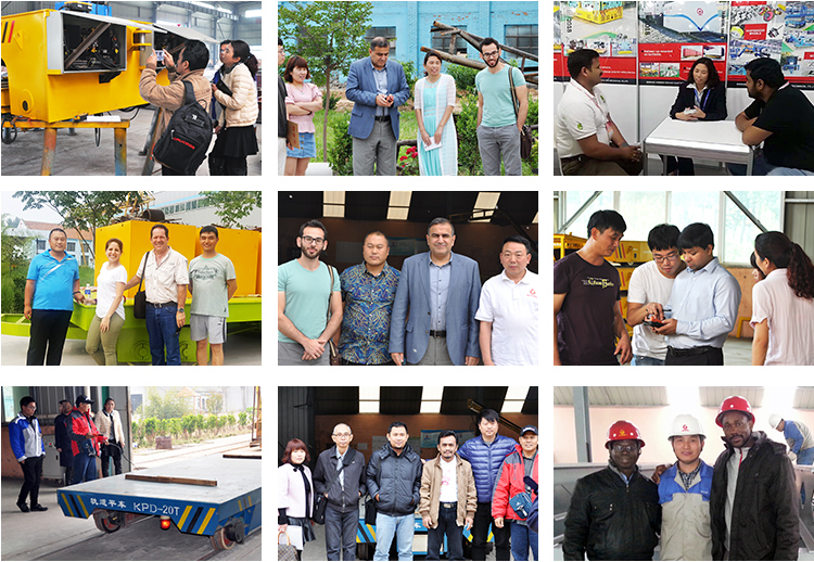 China Customized Yellow Motorized Cart Moving On Rails,BEFANBY Electric Battery Powered Industry Vehicles
