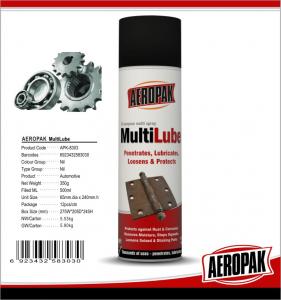 China AEROPAK High Quality All purpose MultiLube&Anti rust lubricant for Car Care on sale