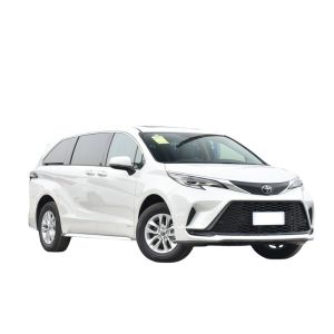 China 3060 Wheelbase To-yato Granvia MPV 7-Seater SUV Hybrid EV Minivan with 7 Asientos Gas-electric Hybrid Electric Car wholesale