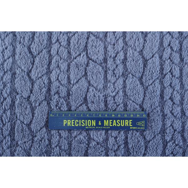 New Arrive Soft 100 Polyester Double-sided Jacquard Cotton Fleece Fabric for Casual Shoes Men Womens Clothing