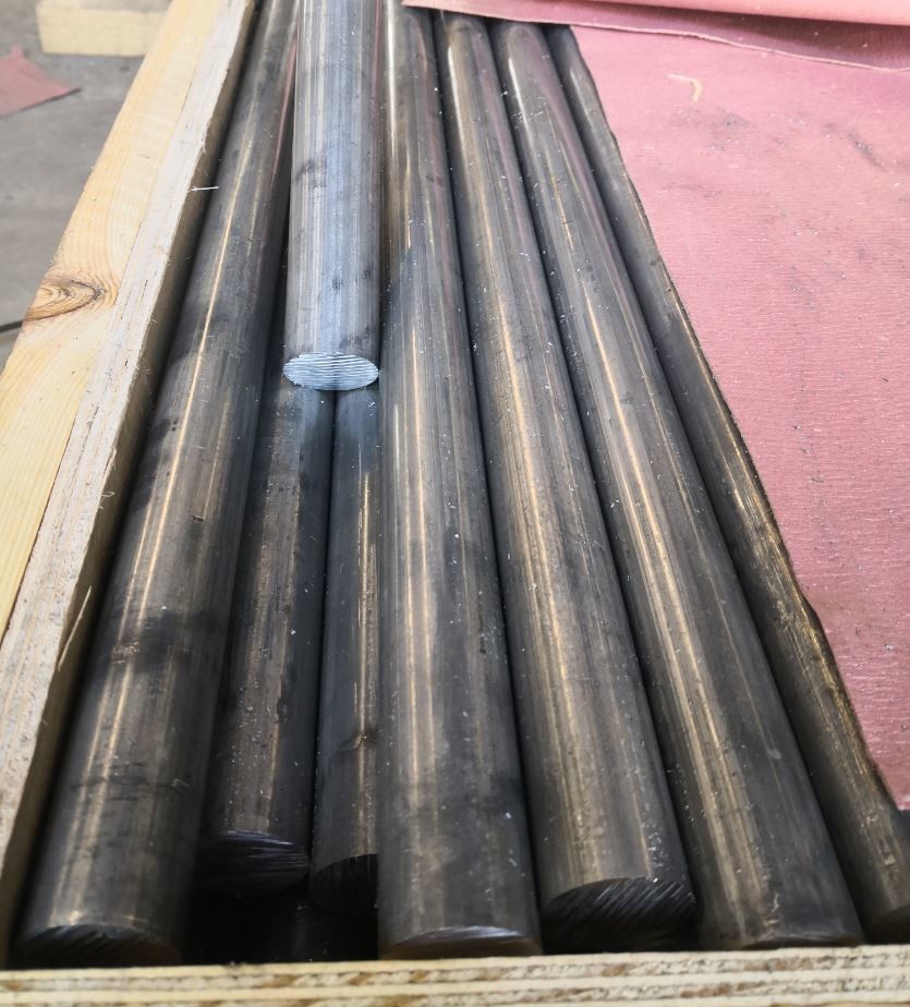 2A12 T4 Aluminium Solid Round Bar 3000MM Long For Aerospace