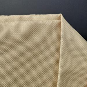 China Heat Resistant Aramid Woven Fabric , 100gsm Bulletproof Kevlar Cloth wholesale