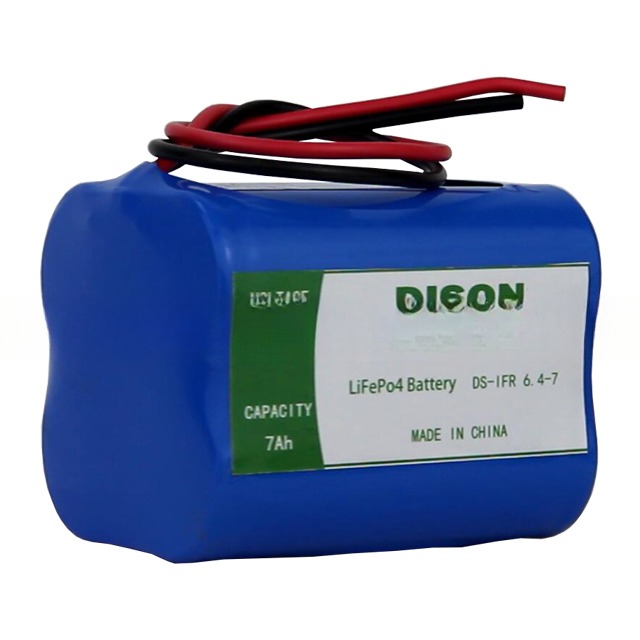 IFR26650 6.4v 3800mah LiFePo4 Lithium Ion Phosphate Battery Pack For Emergency Lighting