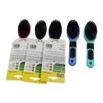 Large Pet Rubber Deshedding Brush For Dogs Cats Grooming Double Sided Flea Comb