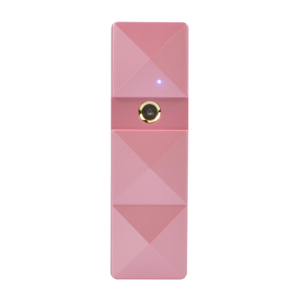 White / Pink Nano Handy Mist Spray , Nano Mister For Eyelash Extensions