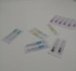 Olive Green Disposable Syringe Needles Inclined Injection Needle Out Diameter 3