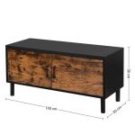 Shoe Storage Cabinet, Modern Industrial Storage Cabinet for Shoes, Storage