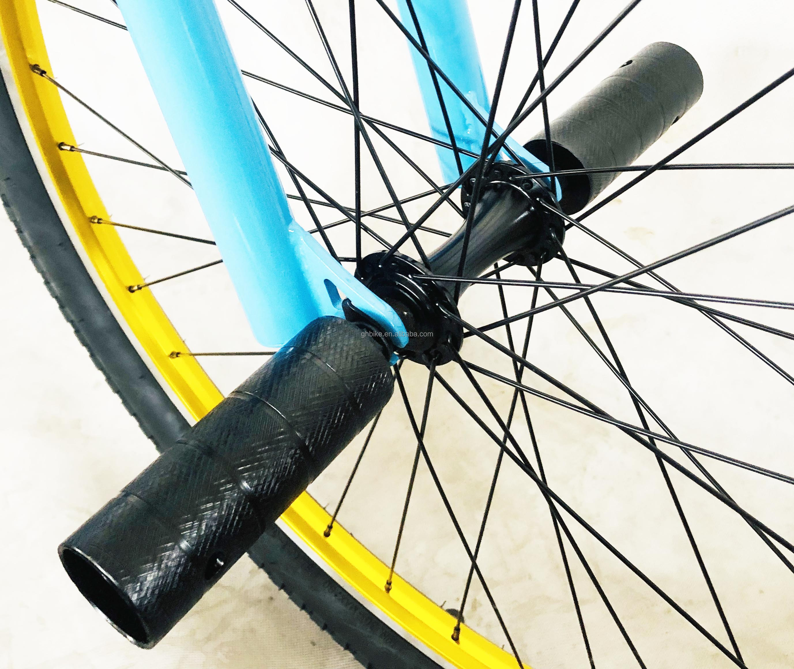 Customized Color 26" Single Speed BMX Bike with Hi-Ten Steel Frame and CE Certification