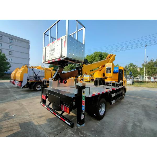 China Factory Supply16M Customized Sinotruk Howo High Altitude Operation Truck Telescopic Boom Bucket Aerial Work Platform Truck