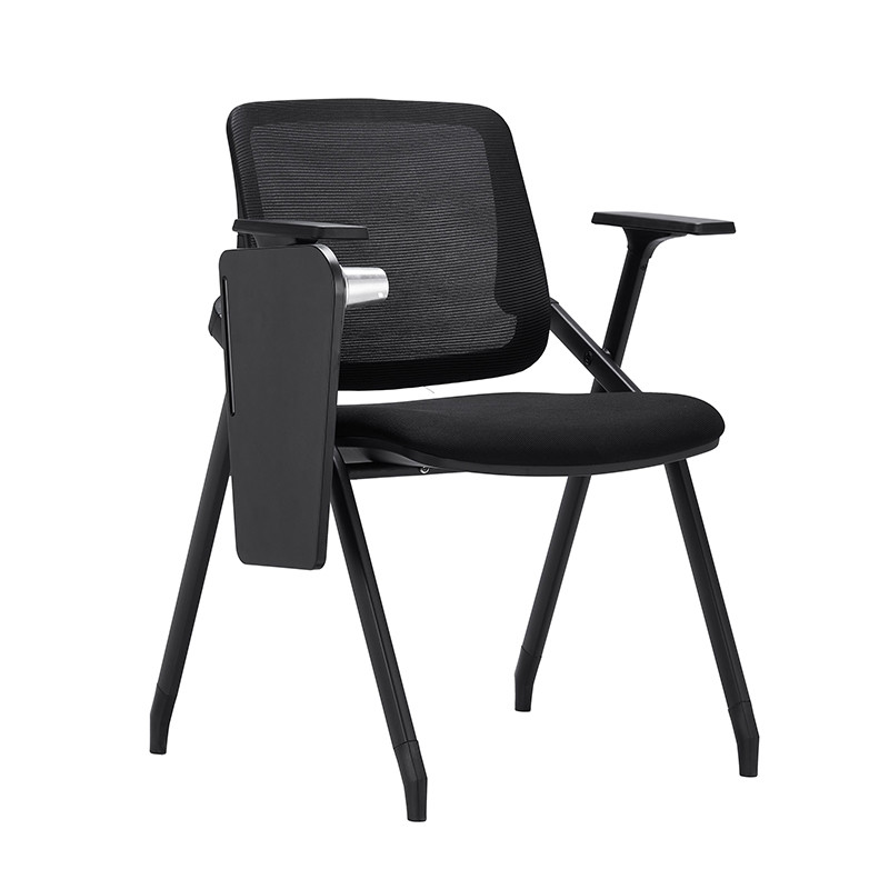 Office Furniture Manufacturers Stackable Training Room Chairs With Writing Tablet