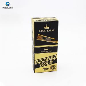 China Recyclable Pre Roll Paper Boxes 350-400g White Cardboard Cigar Pack on sale
