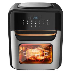 China Multifunctional Stainless Steel Air Fryer Ovens 12L Non Oil Convection Rotisserie Dehydrator Bake 1800W wholesale