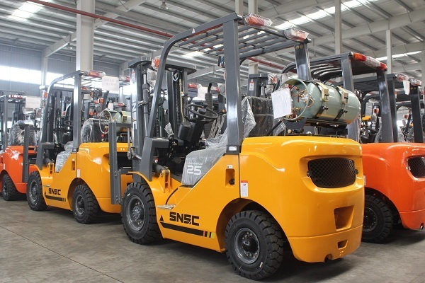 Hydraulic Transmission 2.5ton Gasoline LPG Gas Forklift