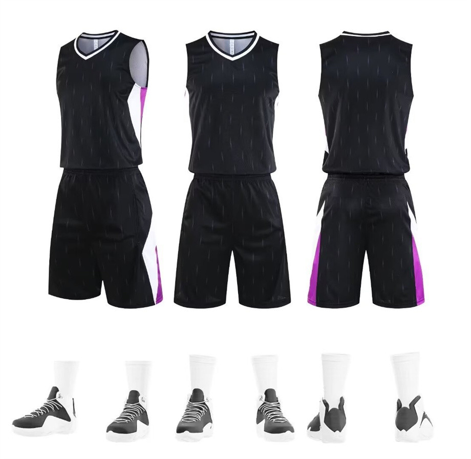 Basketball Uniform Suit Outdoor Basketball Training Camp Large Size Breathable Sweat-absorbent Vest