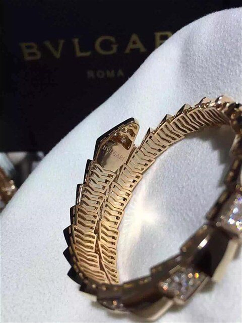 Bi diamond snake Bracelet 18k gold white gold yellow gold rose gold diamond Bracelet Jewelry factory in Shenzhen, China