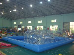 China Rectangular Kids Outdoor Inflatable Swimming Pools for Water Ball on sale