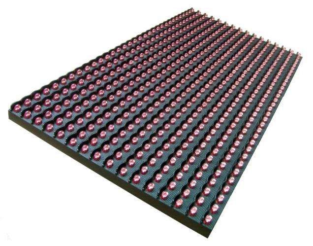 Advertising SMD1515 LED Display Screen P8 5500cd/㎡ For Rates Showing