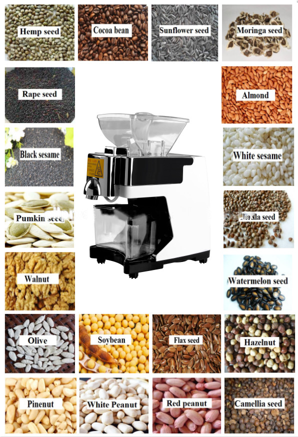 Small home mini oil press machine/oil expeller CE approved with high oil rate