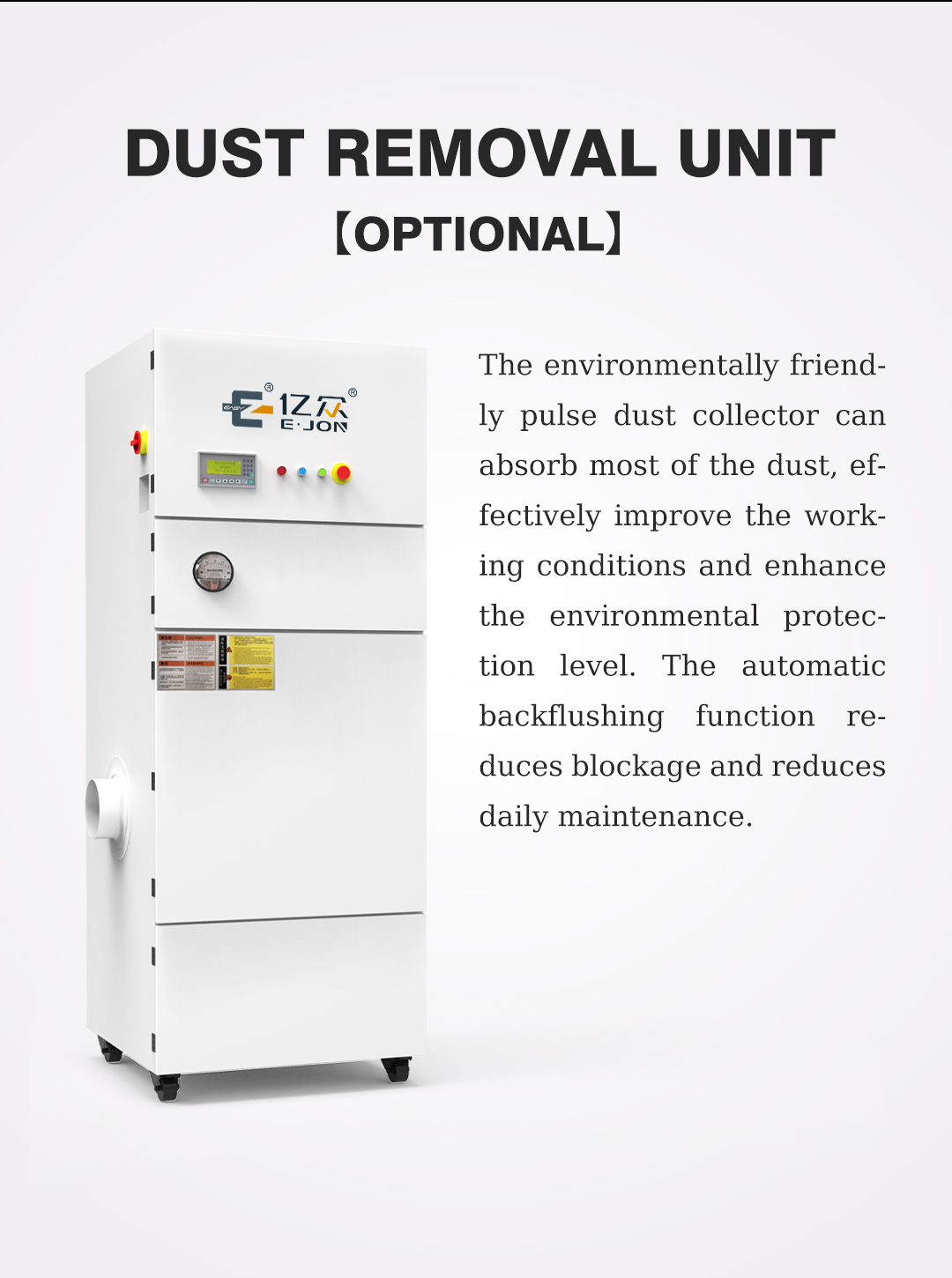 User-Friendly Ejon YZ1000S Thin Thick Metal CNC Surface Grinding Weld Polishing Machine