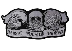 China OEM Polyester Yarn Motorcycle Biker Patches Woven Iron On Badges wholesale