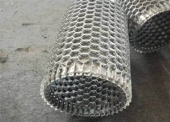 1m-2m Length HexMesh Refractory Lining For Industrial Furnace