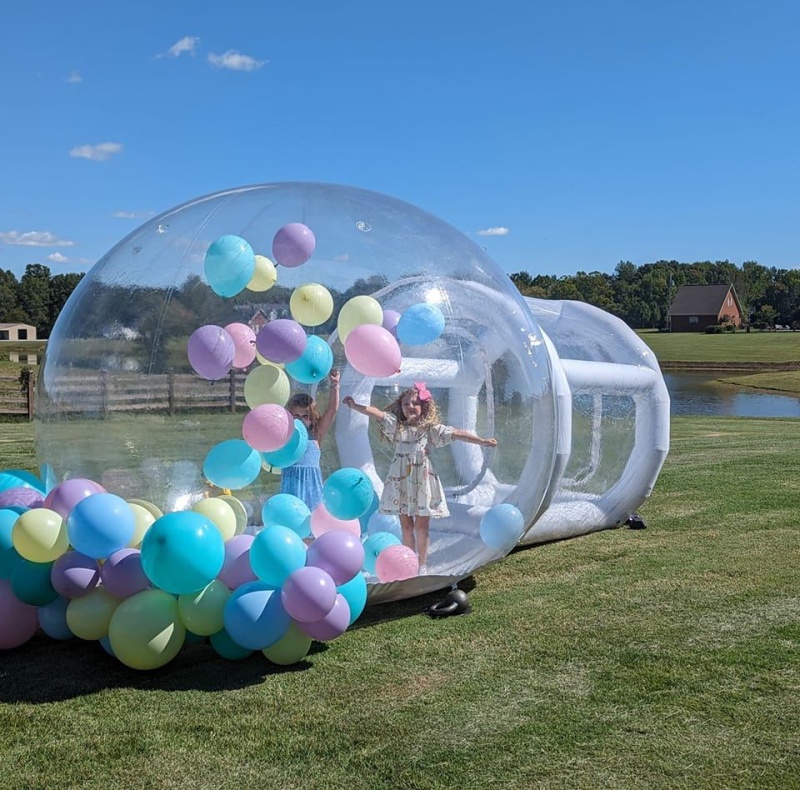 Outdoor Entertainment Customized Bubble Inflatable Balloon House for Party Glamping