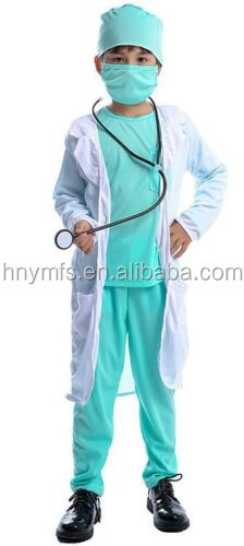 Fancy Kids Doctor Costume Medical Costumes Scrubs Uniforms