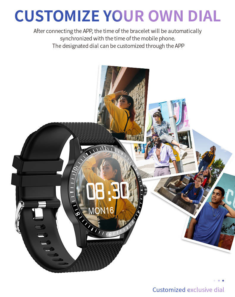 CPU HS6620 Smart Watch With Calling ​Multi Language Running Track Health Monitor