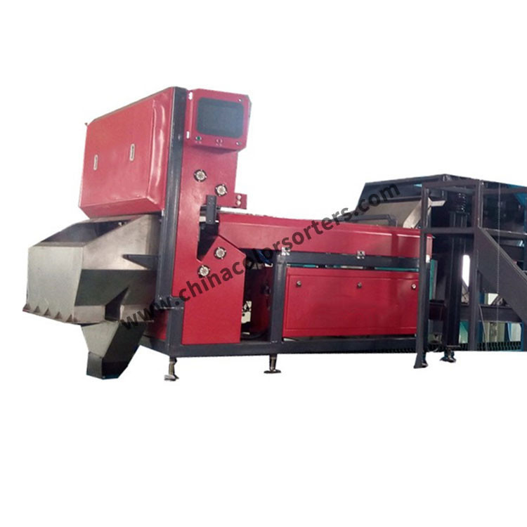 High output scree and mineral color sorter CCD camera mineral color sorter machine