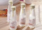 Custom Small Glass Juice Bottles / 4 Oz Glass Bottles High White Glass