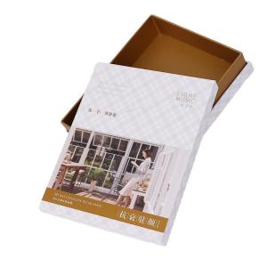 China Recycled 1200gsm Cardboard Fancy Packaging Box For Packing Gifts wholesale