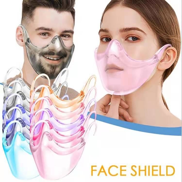 Hot Sell Clear Radical Alternative Transparent Respirator PC Anti-rust Face Shield