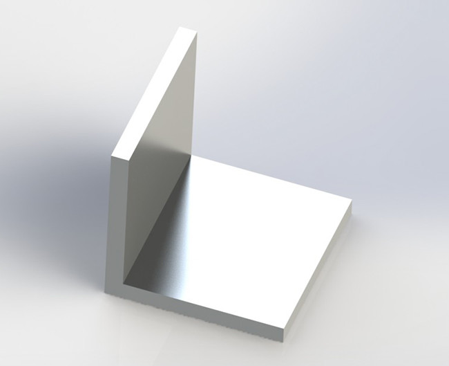 80 * 80 * 6.0mm Aluminum Angle Profile Extruded L Shaped Profile For Industrial