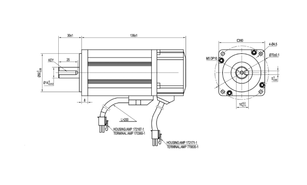 Micro Dc Servo Motor 3000 Rpm 250w 200w 300w 350w 400W Micro Servo Motor factory direct supply low price