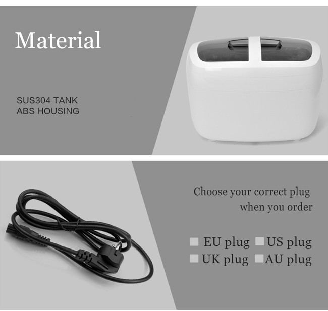 Portable Vegetable And Fruit Cleaner Ultrasound Washing 2500ml Tank With Degas Function