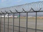 Anti Corrosion Welded Wire Mesh Fence 2.5m Height Pvc Coated For Airport