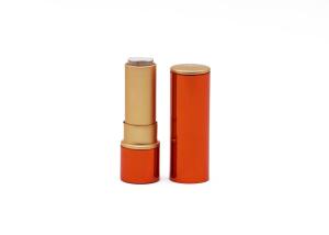 China Cylinder 3.8g Magnetic Green Aluminum Empty Lipstick Tube wholesale
