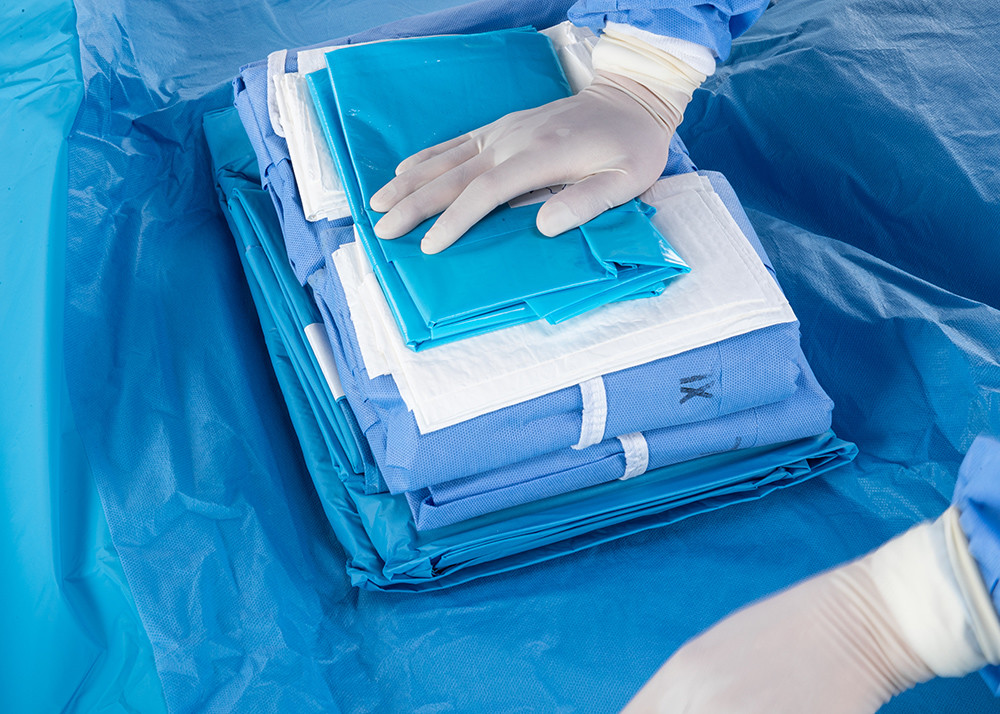 Sterile Surgery Lower Extremity and Hip Pack Procedure Drape Set