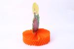 Foreign trade decoration handmade Christmas candle paper sculpture, creative