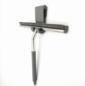 China Chrome Polished Shower Glass Scraper / Window Wiper Squeegee Easy Insallation wholesale