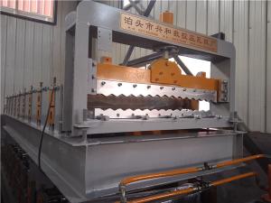 China Corrugated Roof Profile Tile Roll Forming Machine wholesale