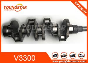 China Casting Iron KUBOTA V3300 Small Engine Crankshaft wholesale