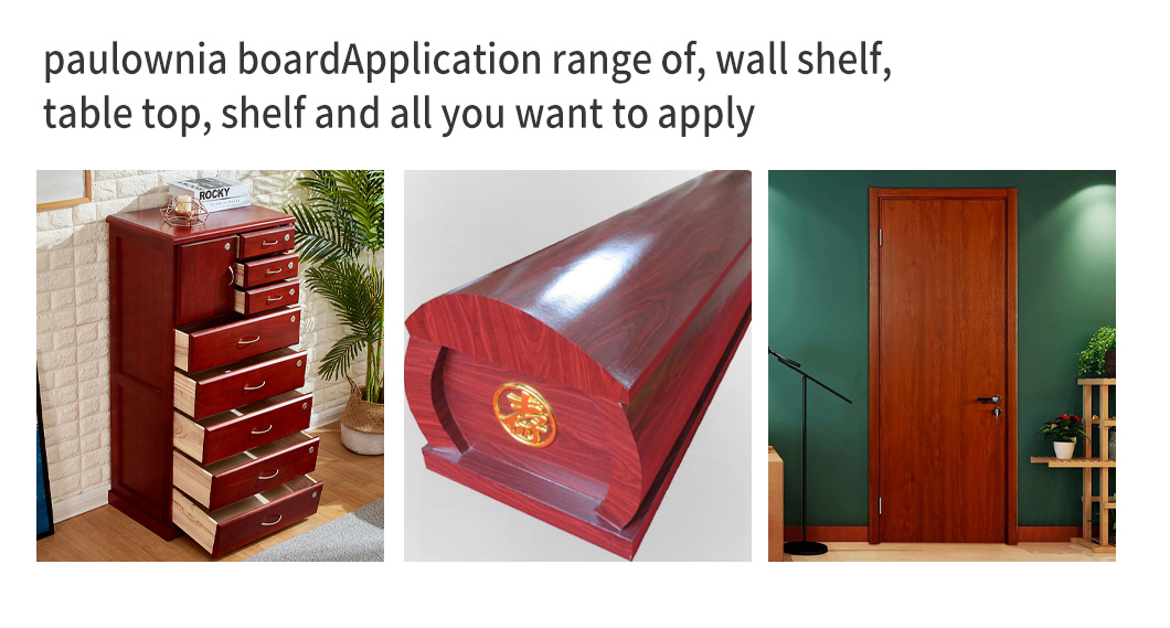 100mm-2440mm Natural Texture Solid Wood Furniture Poplar Plank Panel Edge Glued Board